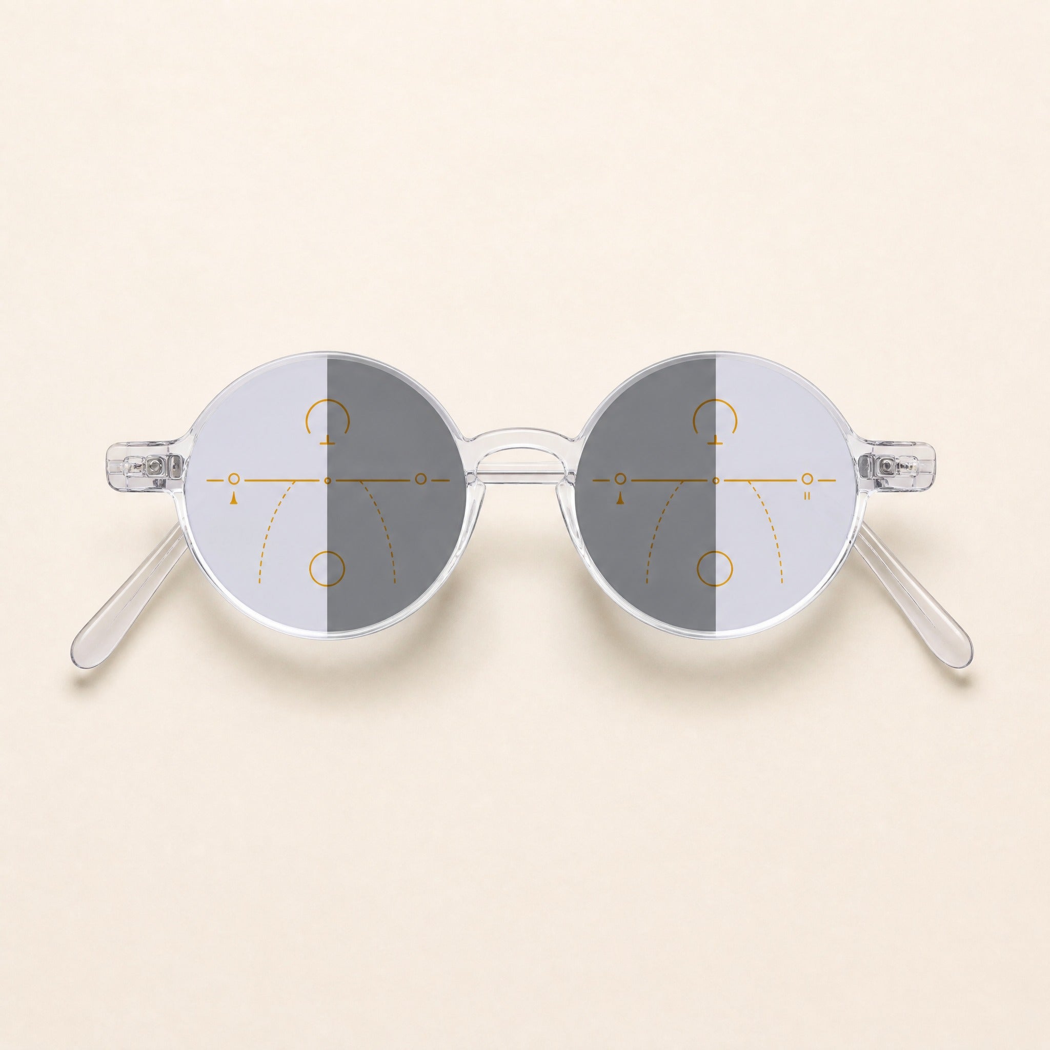 Gafas con filtro luz azul Stratos, vista plana